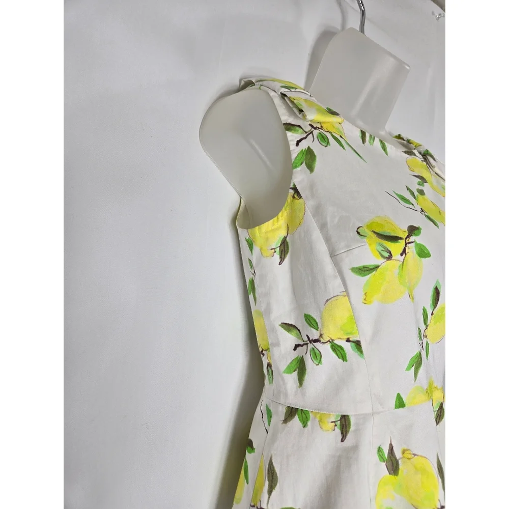 Kate Spade Thalia Peplum Top In Lyric Lemon